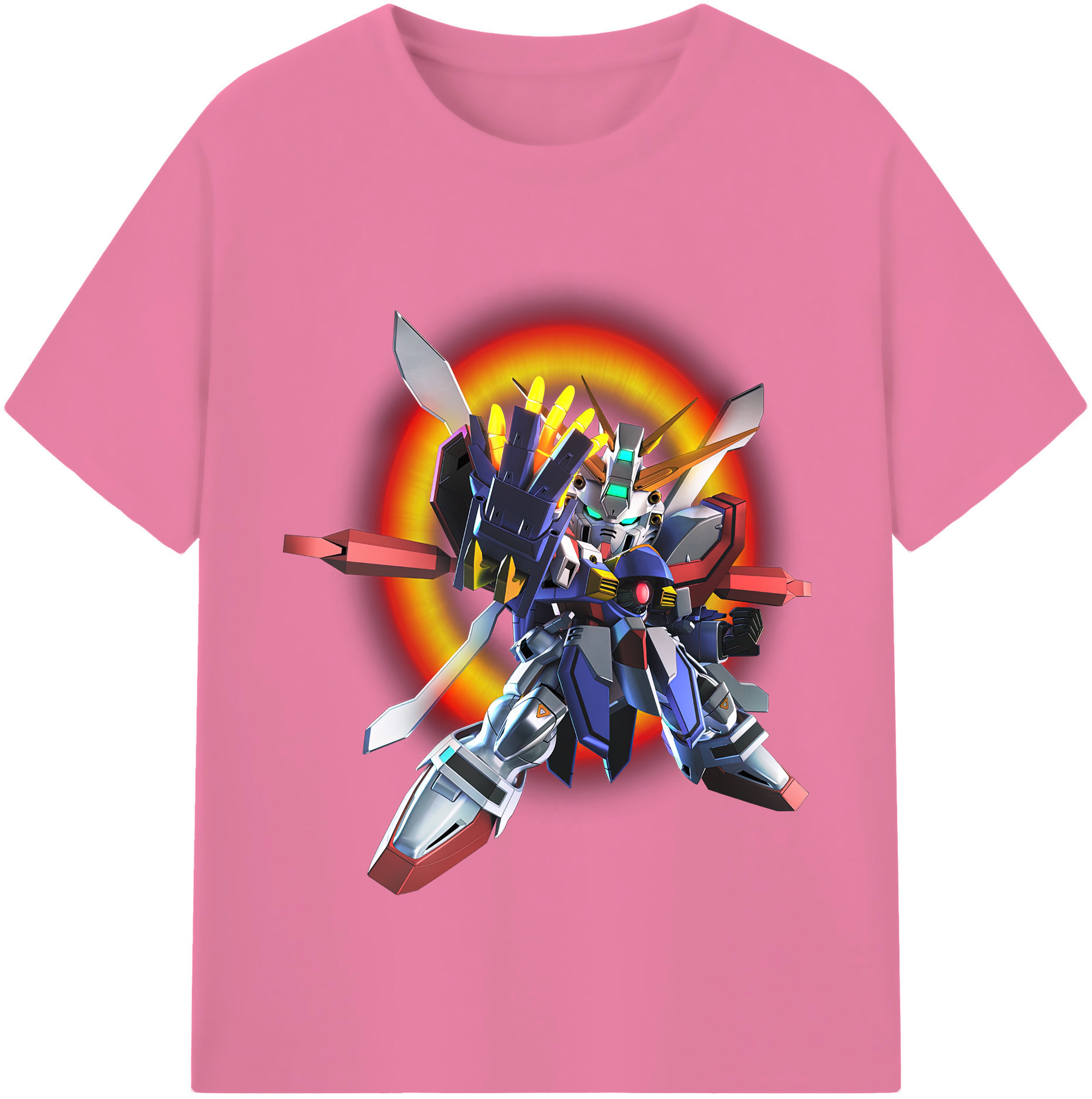 （画像用） 機動戦士ガンダム Mobile Suit Gundam 綿100％半袖Tシャツ（フロントプリント）